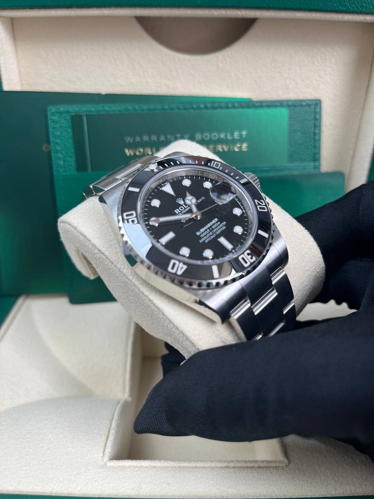 Submariner 41mm Date  Black Dial