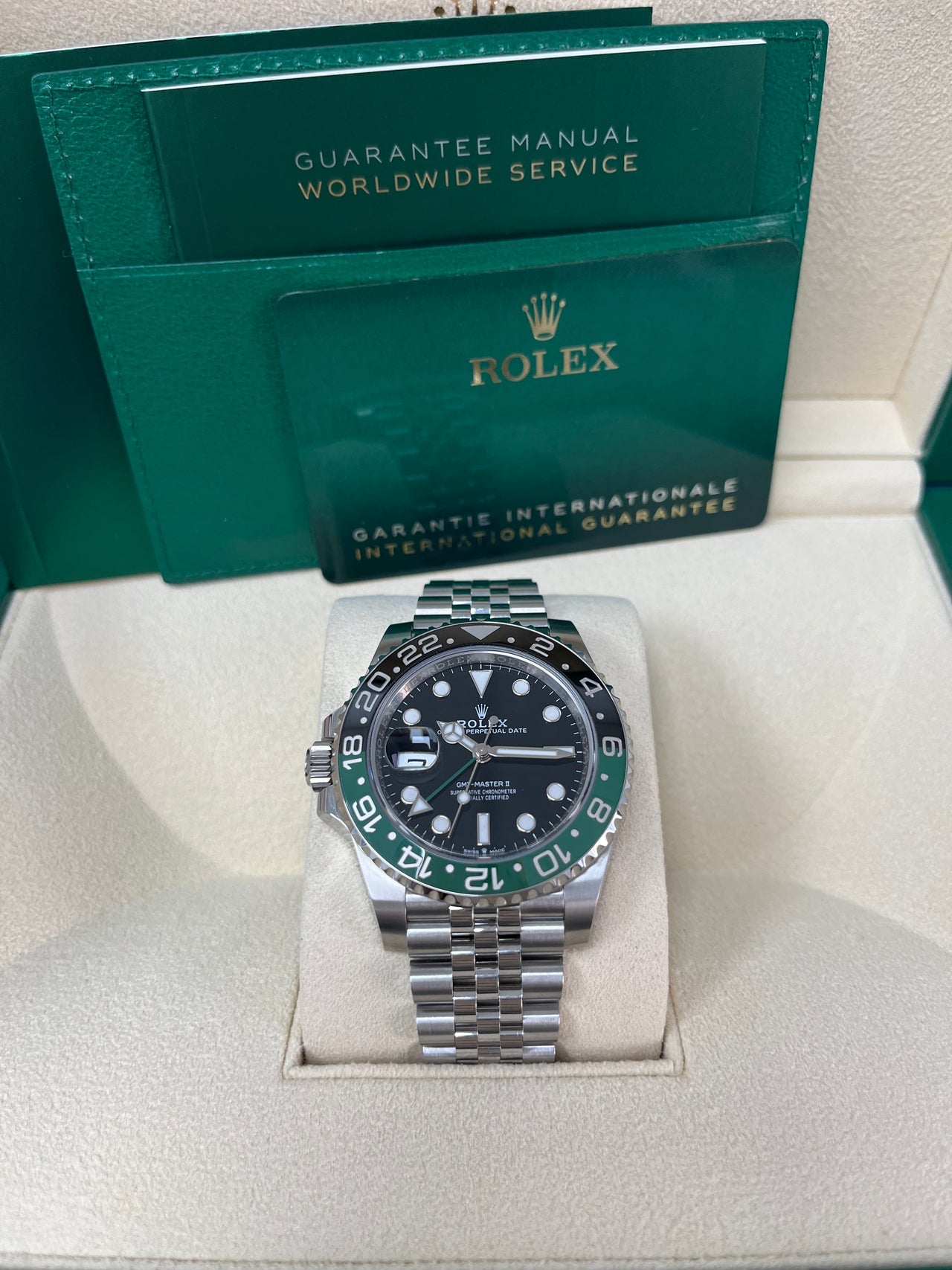 GMT-Master II Green And Black "SPRITE"