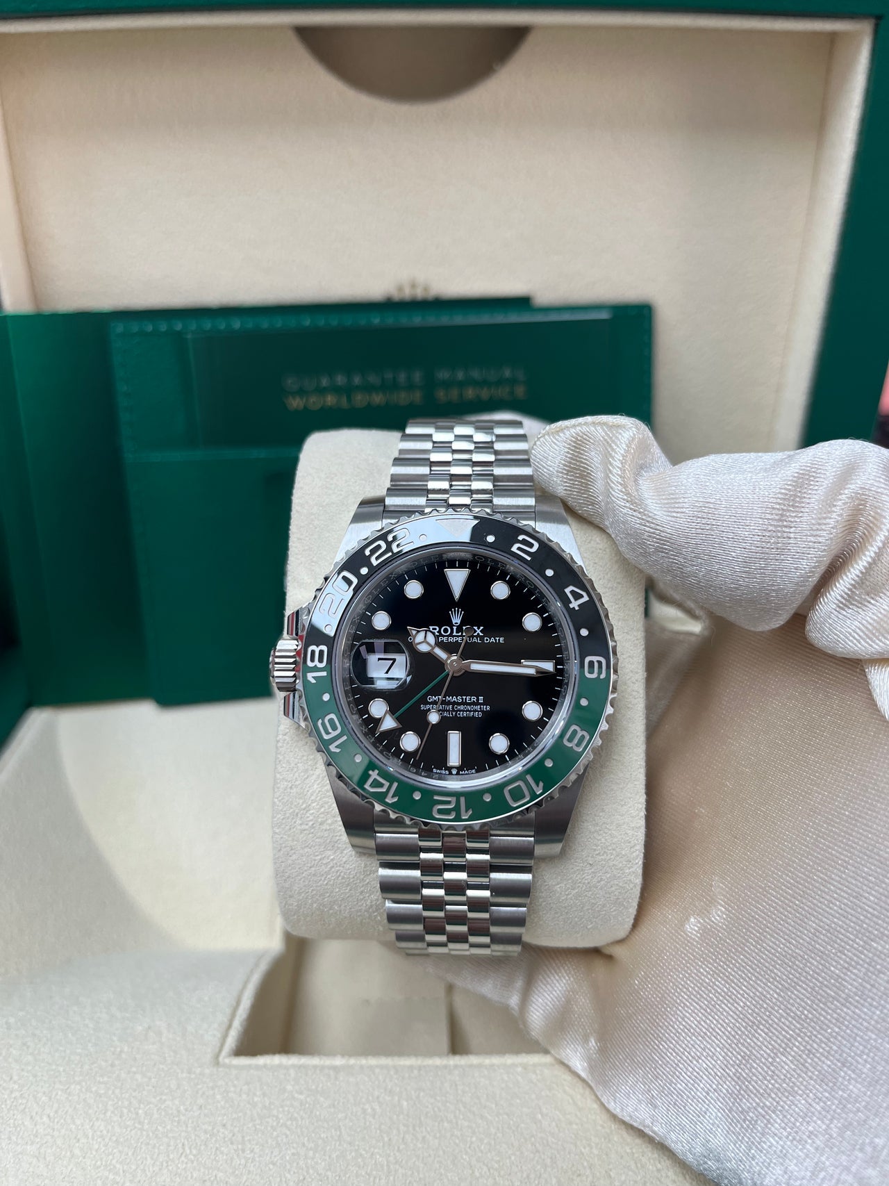 GMT-Master II Green And Black "SPRITE"