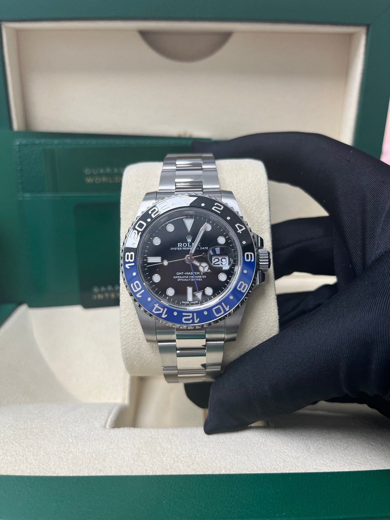 GMT-Master II 40 - Black and Blue Batman
