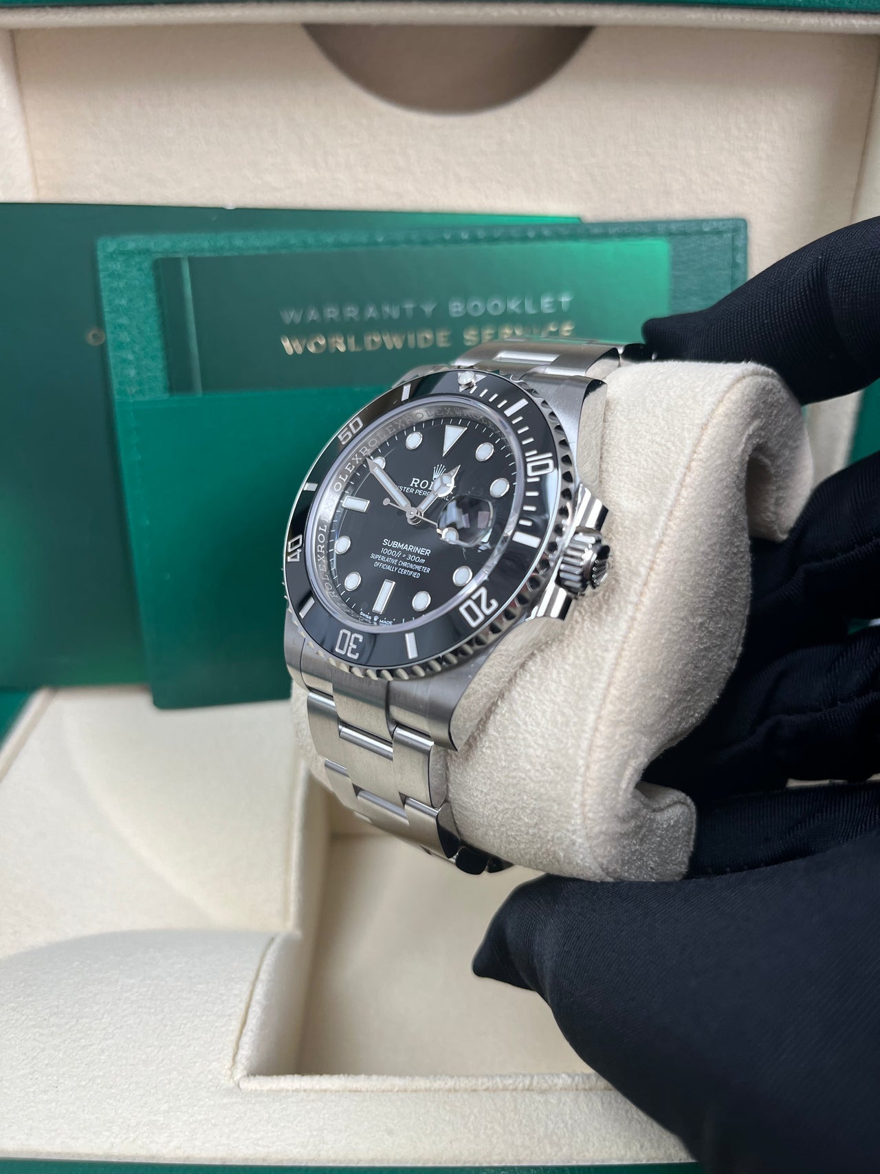 Submariner 41mm Date  Black Dial