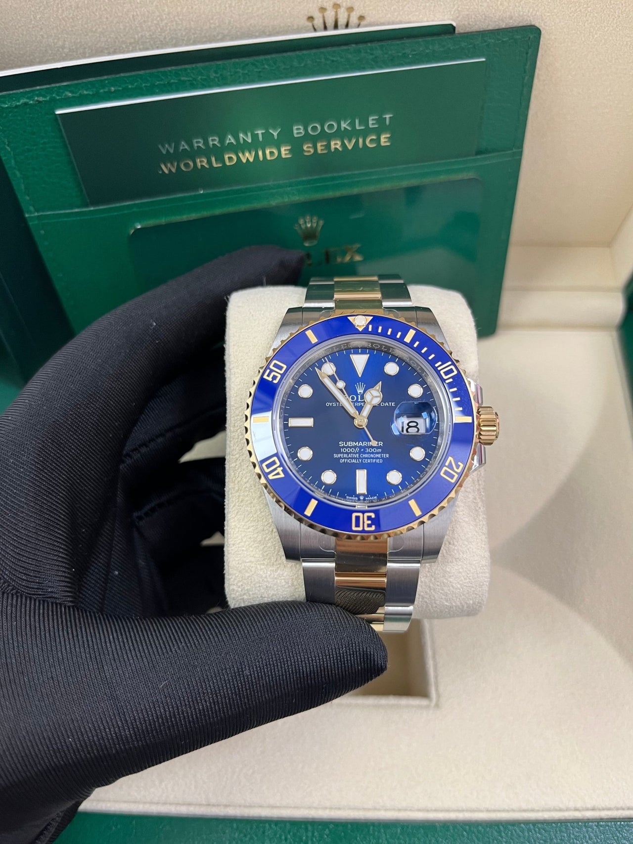 Submariner Yellow Gold  - Blue Dial