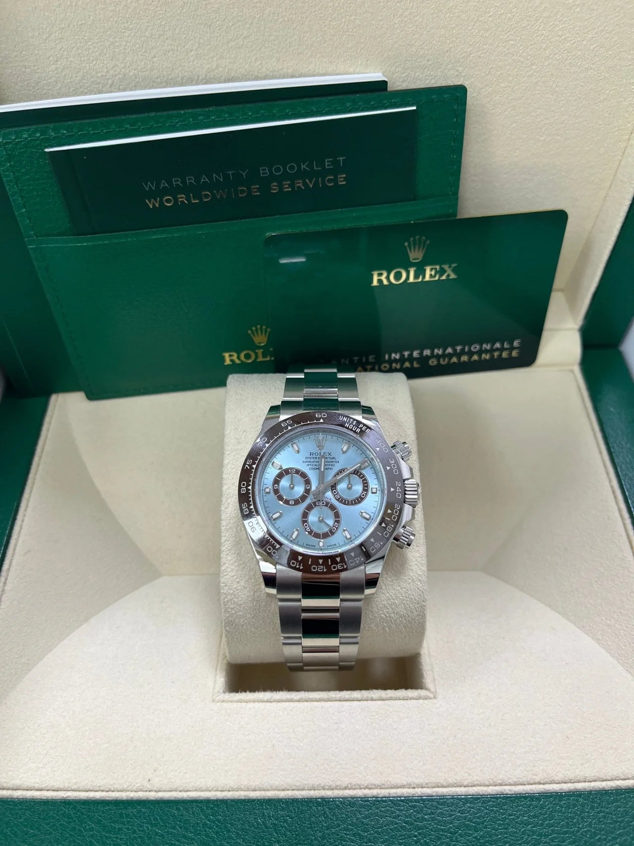 Daytona 40mm Platinum
