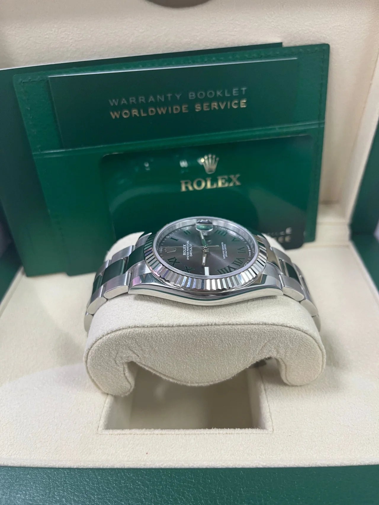 Datejust 41mm Wimbledon Oyster