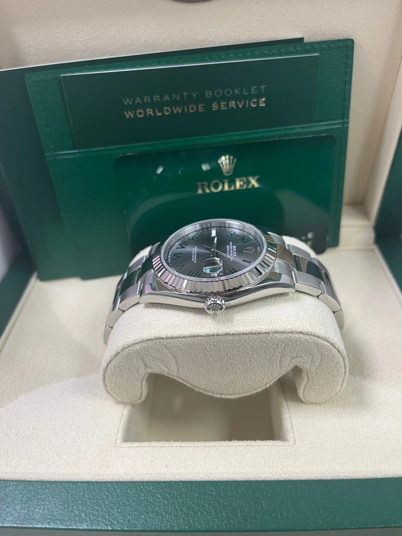 Datejust 41mm Wimbledon Oyster