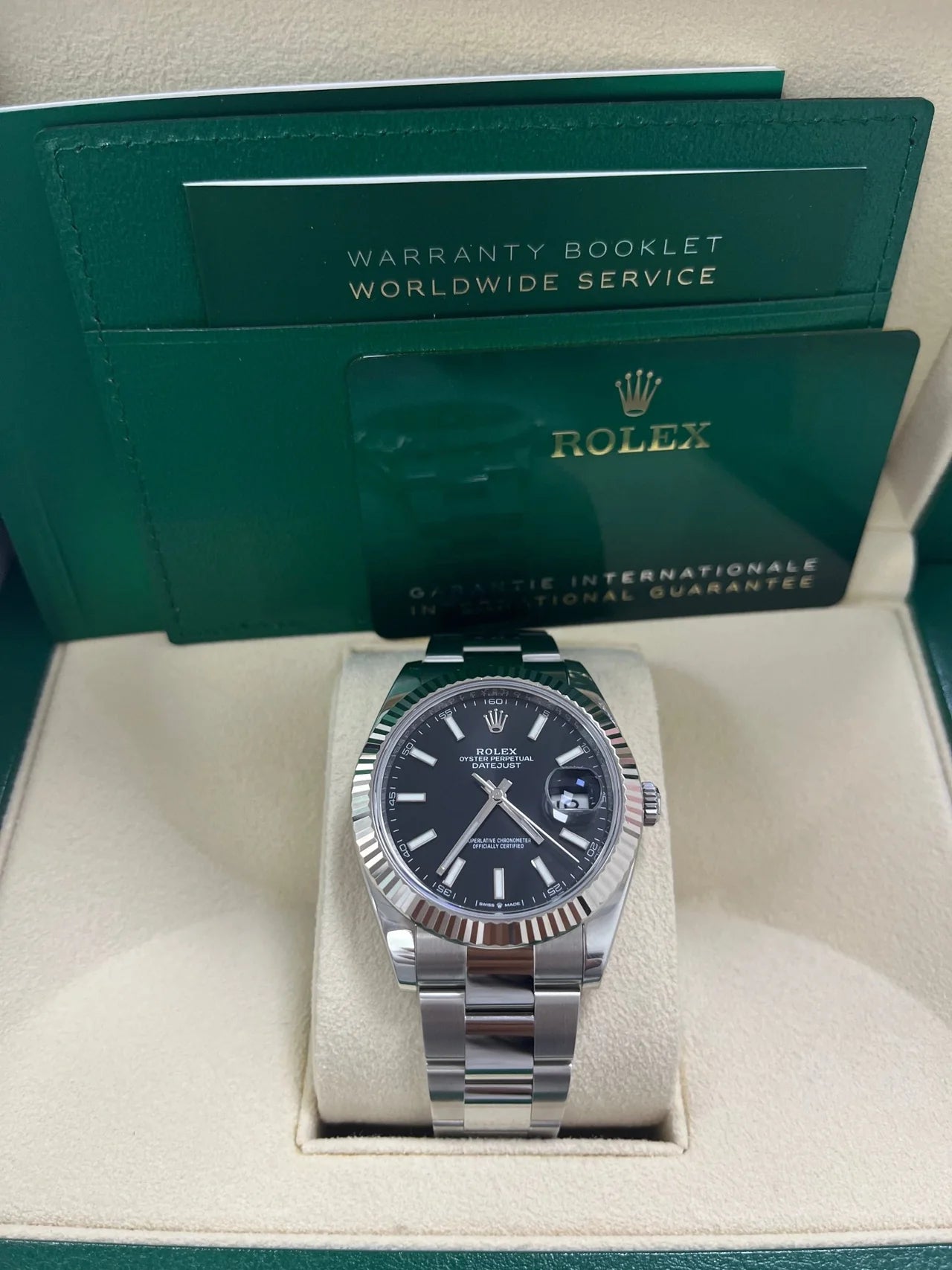 Datejust 41mm Nero Oyster