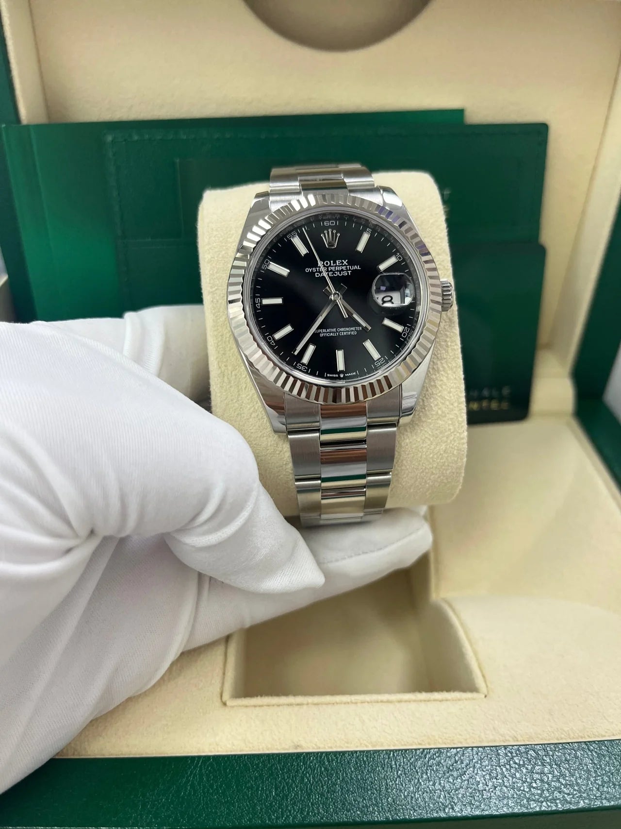 Datejust 41mm Nero Oyster