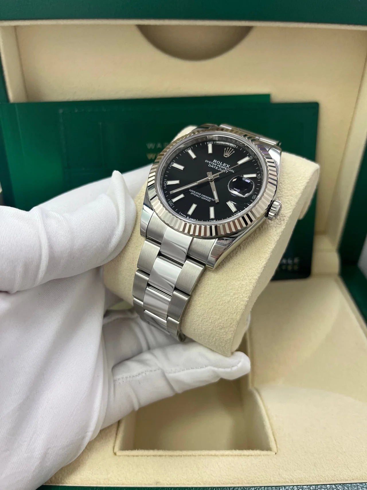 Datejust 41mm Nero Oyster