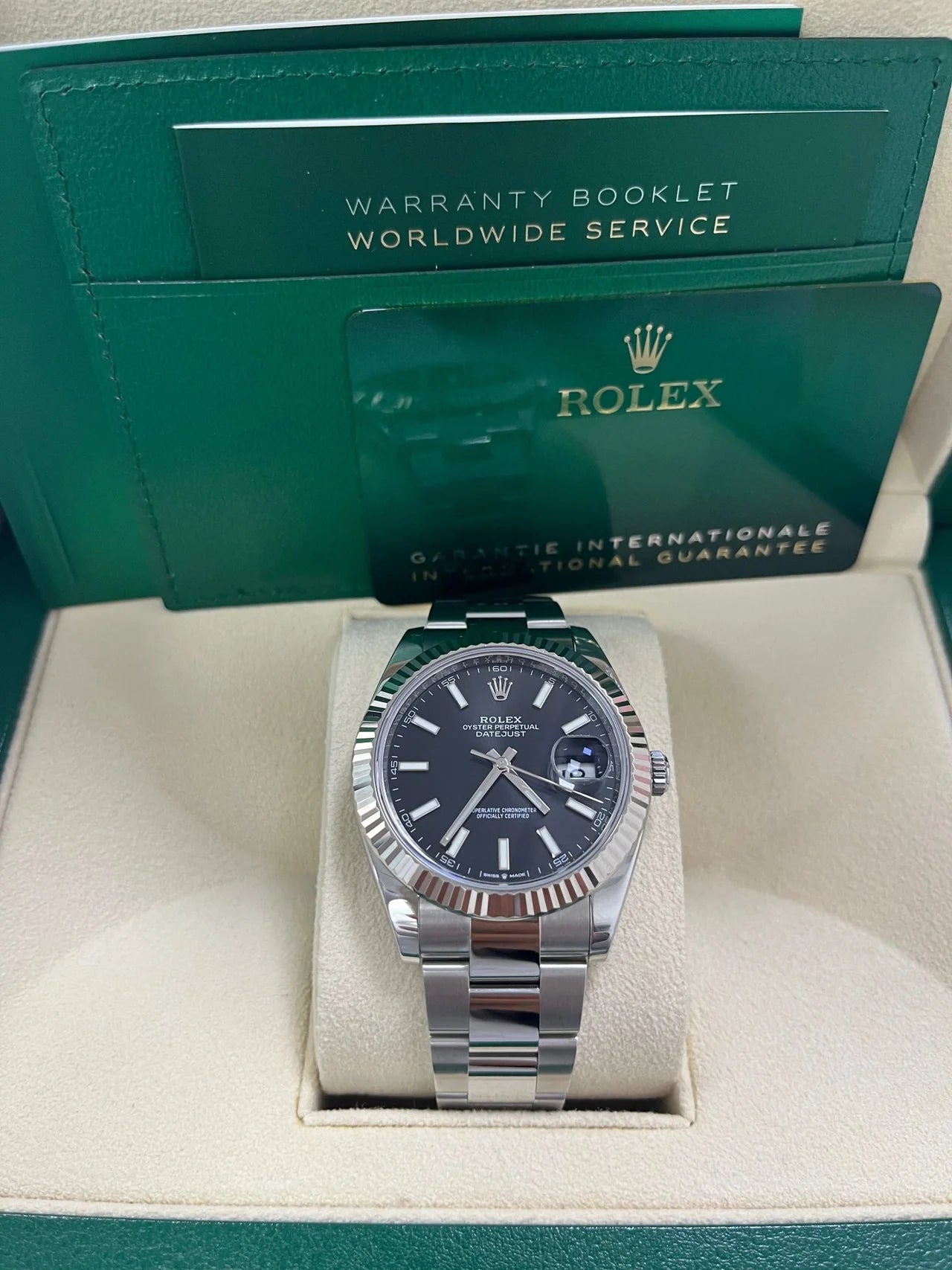 Datejust 41mm Nero Oyster