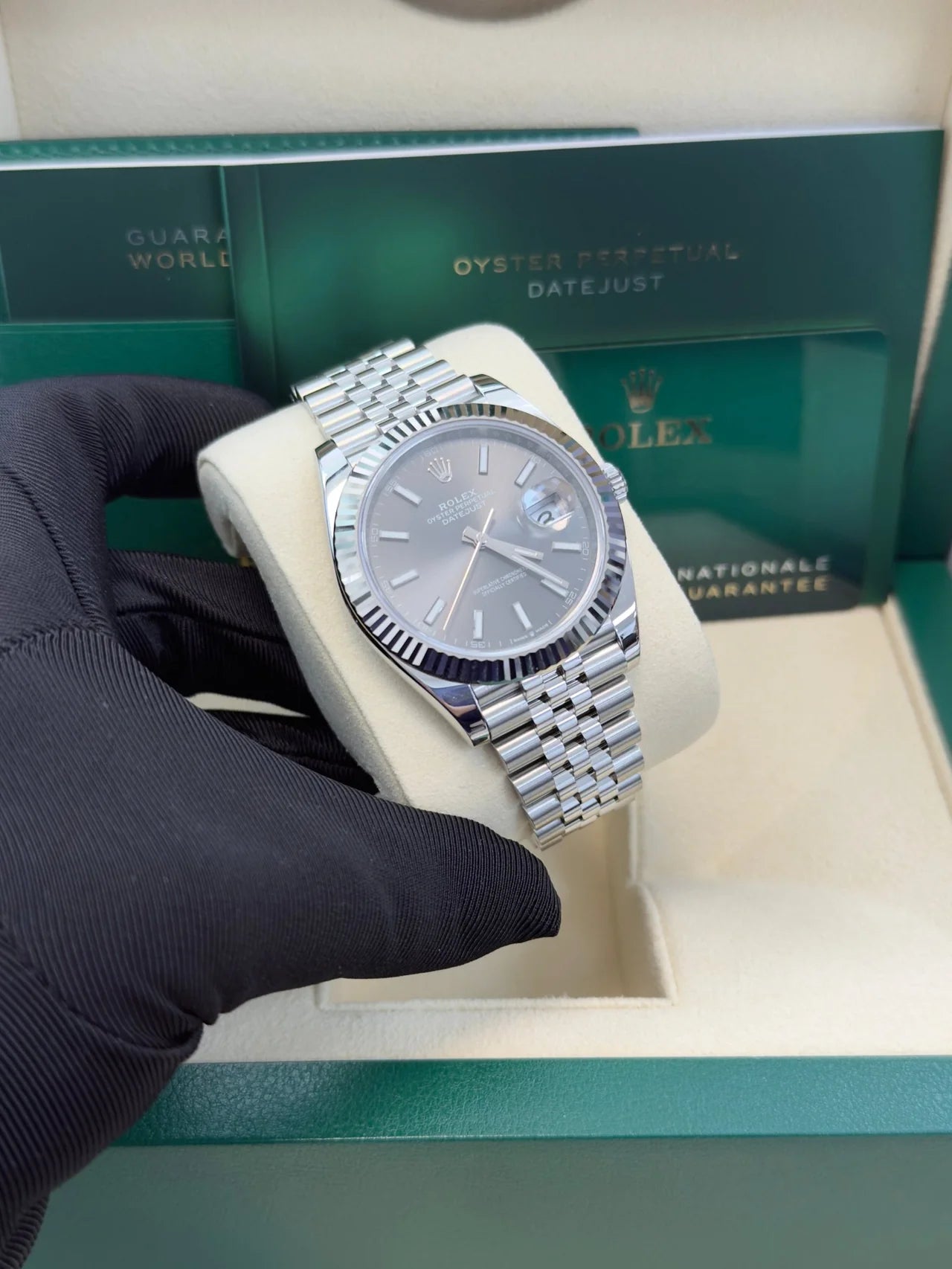 Datejust 41mm grigio Jubilee