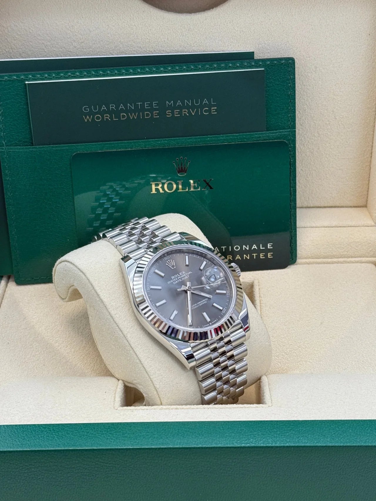 Datejust 41mm grigio Jubilee