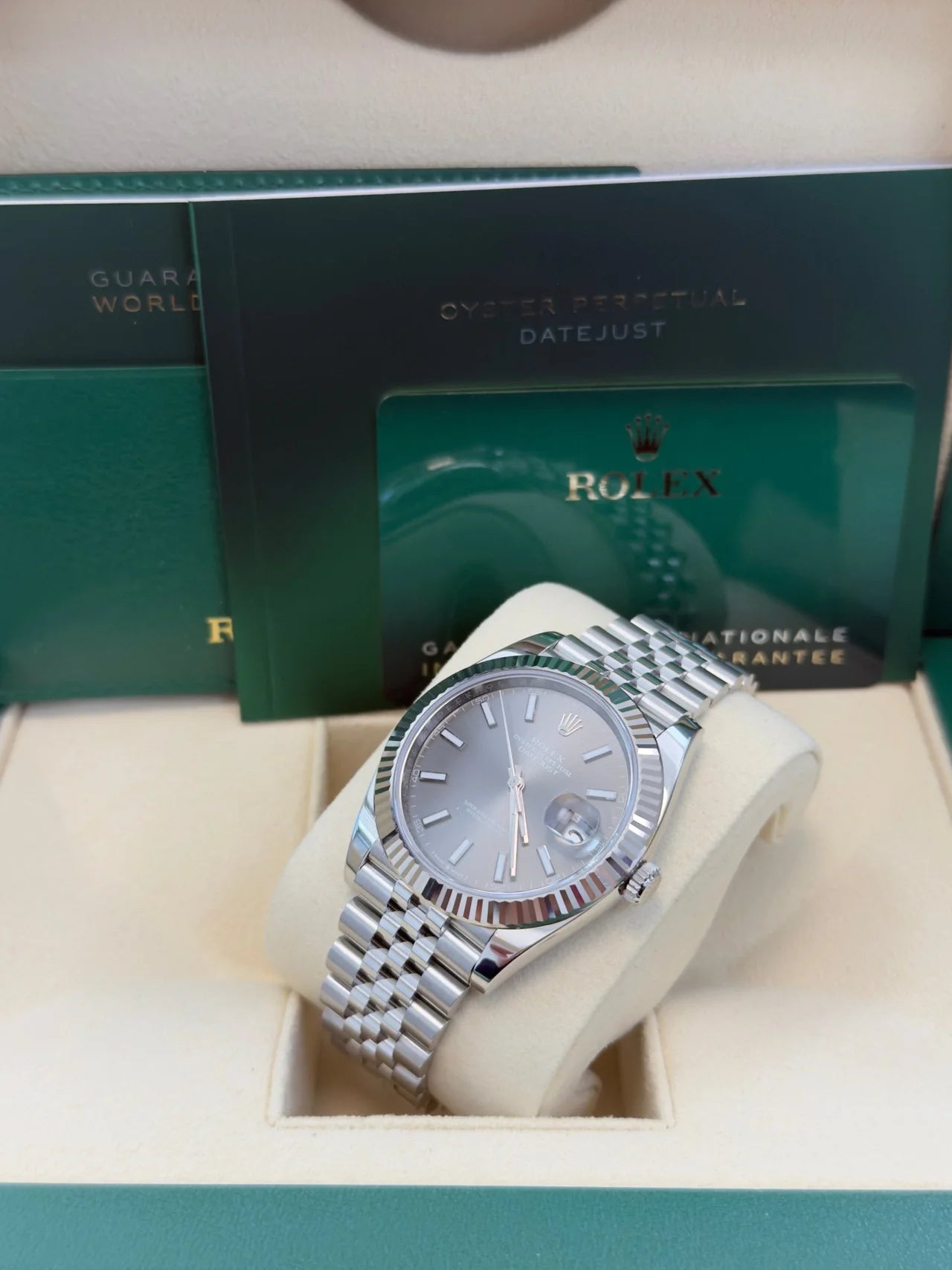 Datejust 41mm grigio Jubilee