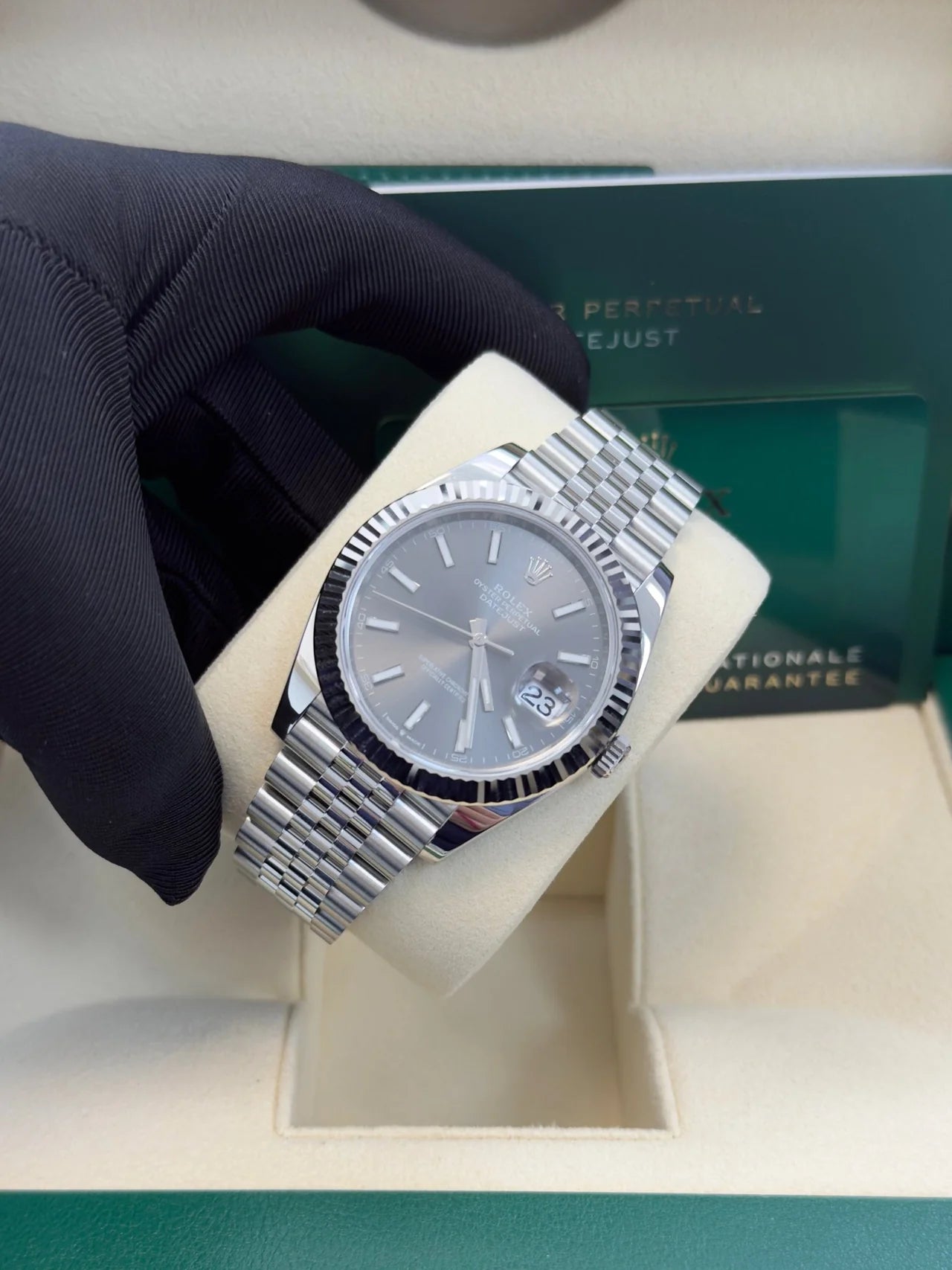 Datejust 41mm grigio Jubilee