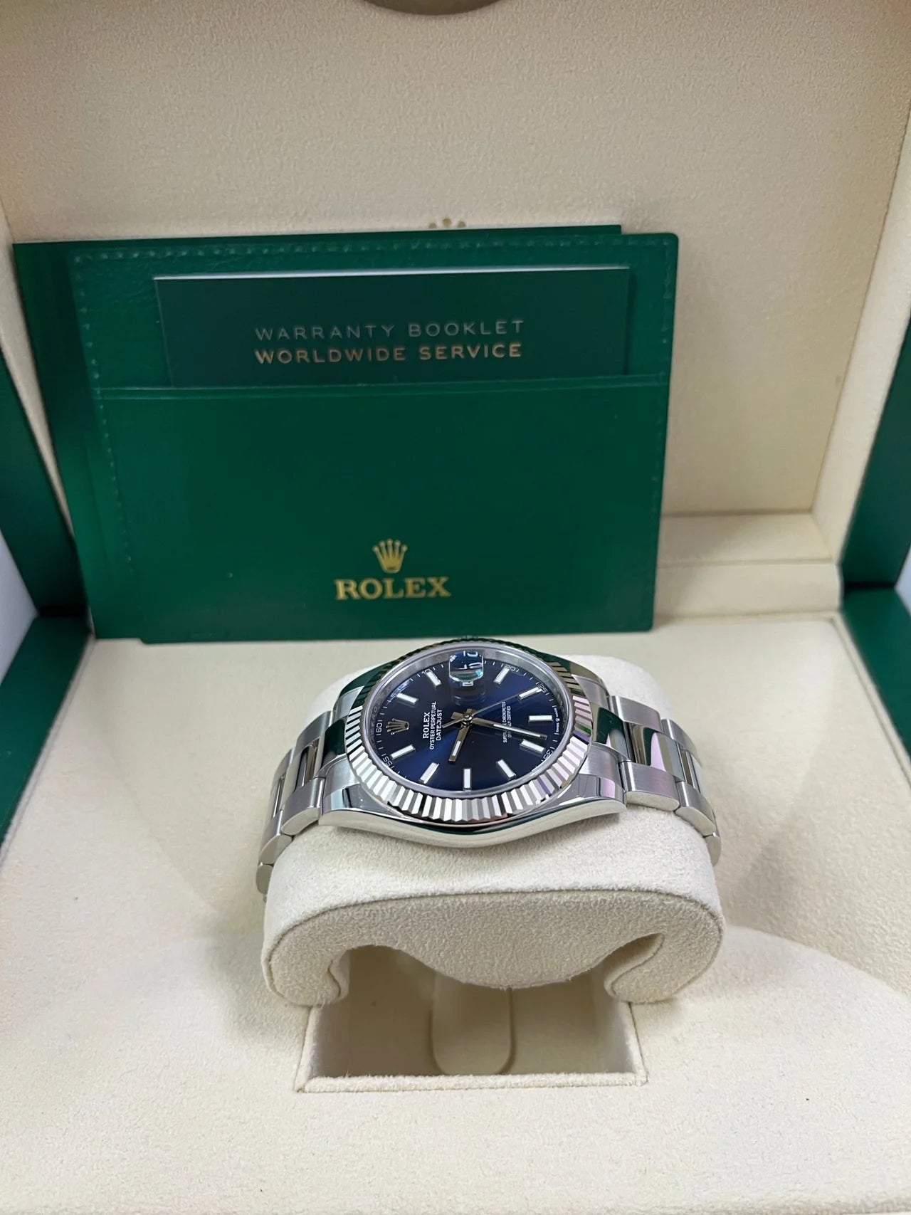 Datejust 41mm Blu Oyster
