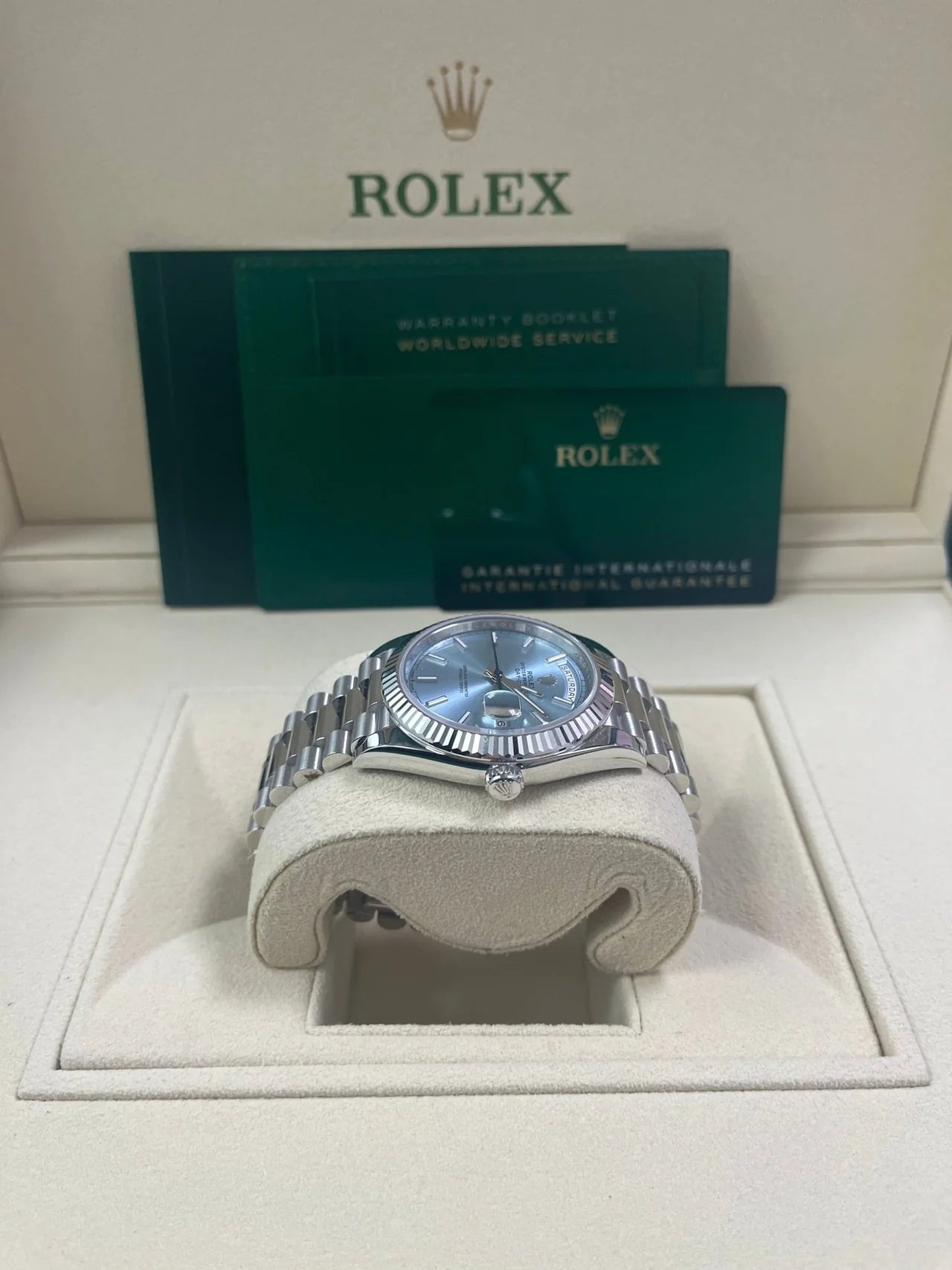Day Date 40mm celeste