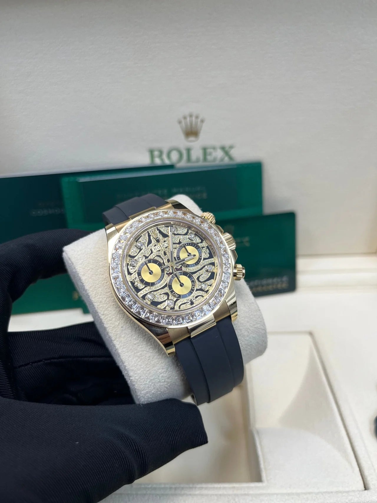 Daytona 40mm Oysterflex Tiger