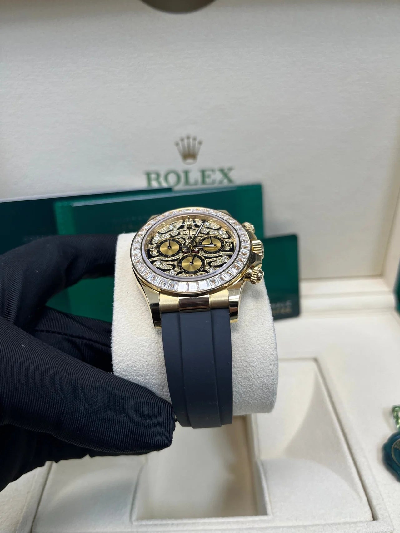 Daytona 40mm Oysterflex Tiger