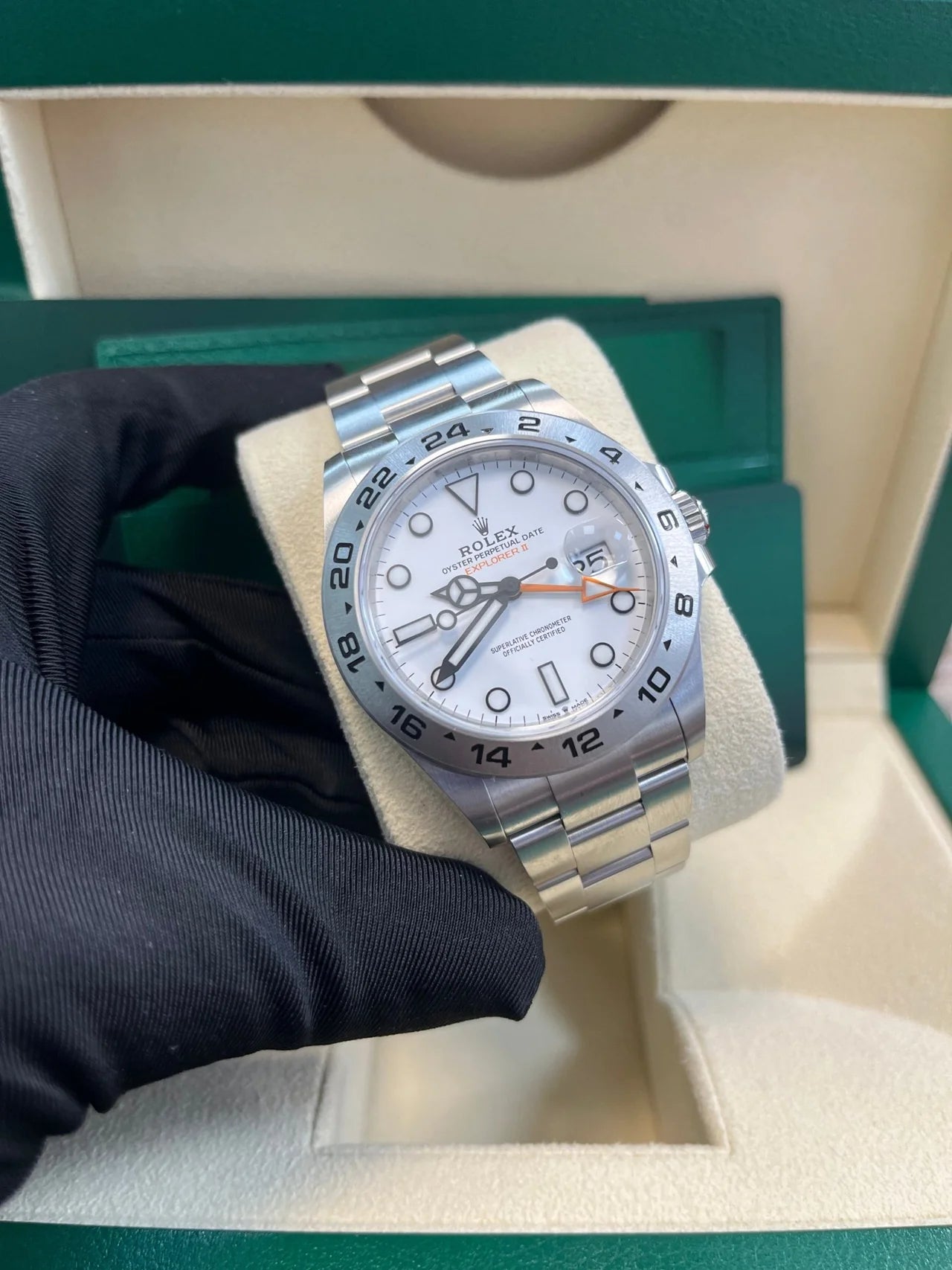 Explorer II 40mm bianco