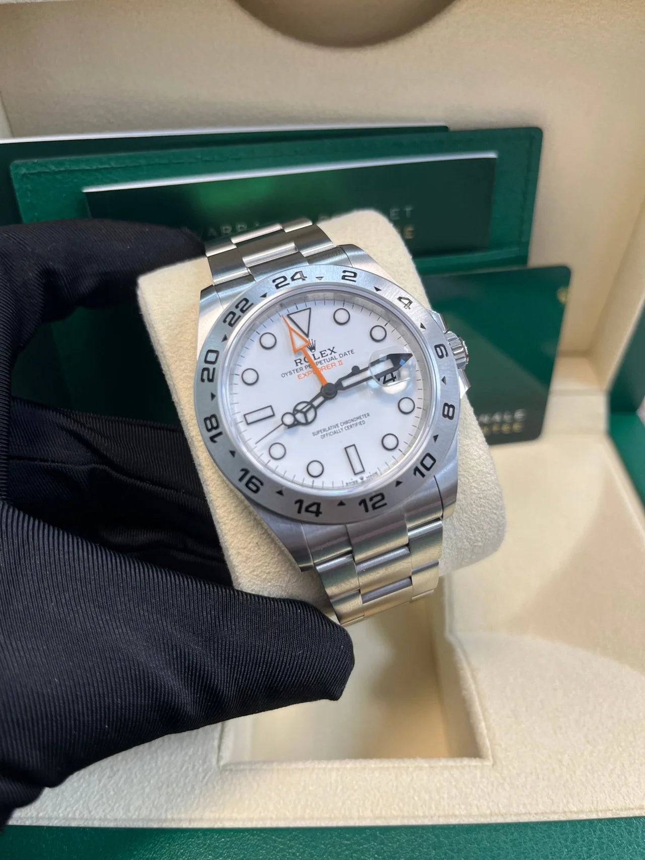 Explorer II 40mm bianco