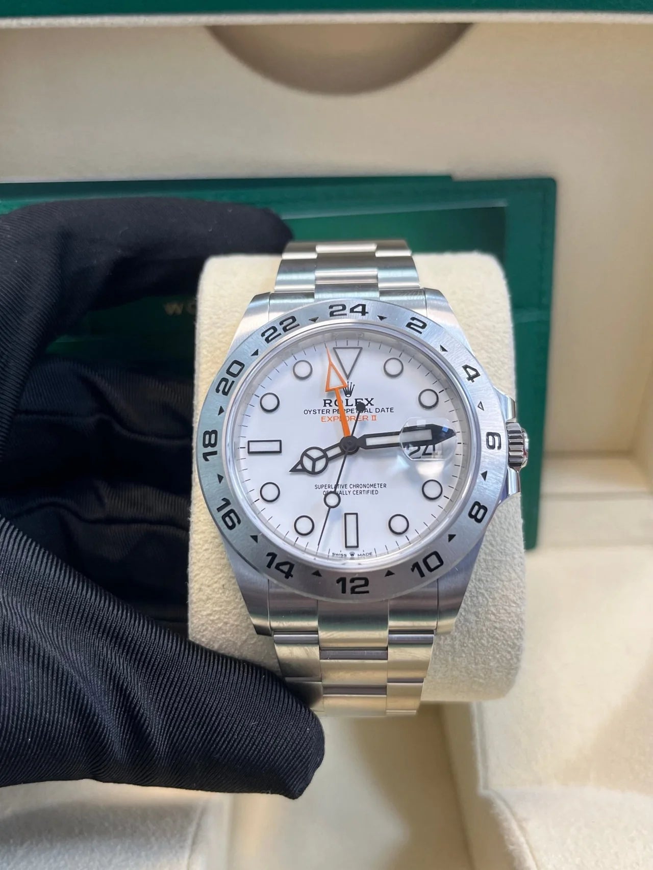 Explorer II 40mm bianco