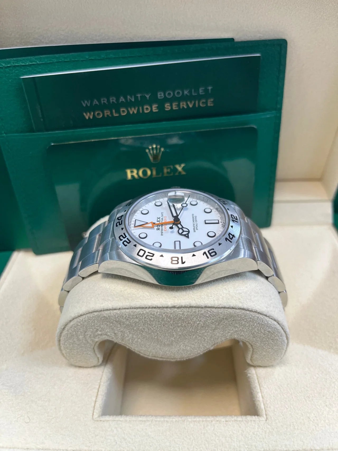Explorer II 40mm bianco