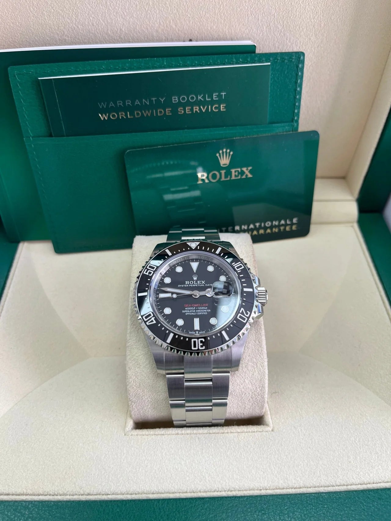 Sea Dweller 43mm scritta rossa