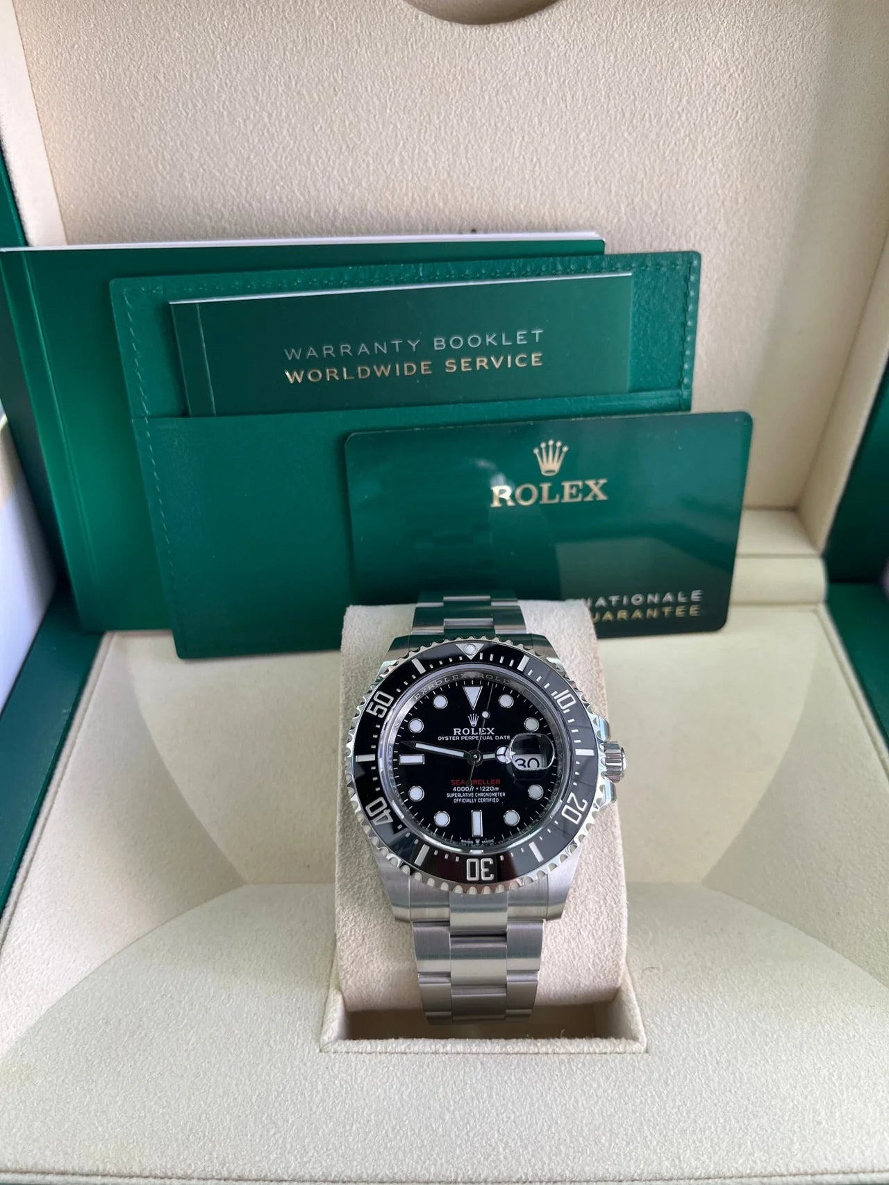Sea Dweller 43mm scritta rossa